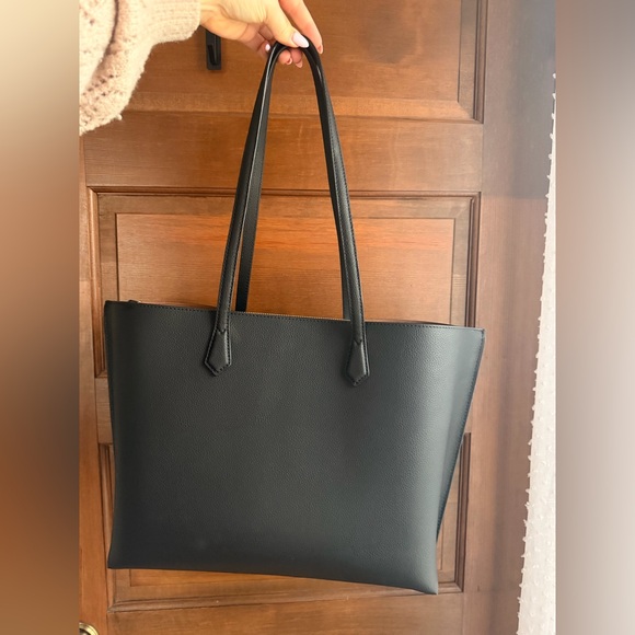 Quince Italian Leather Triple Compartment Shopper Tote - Picture 3 of 13